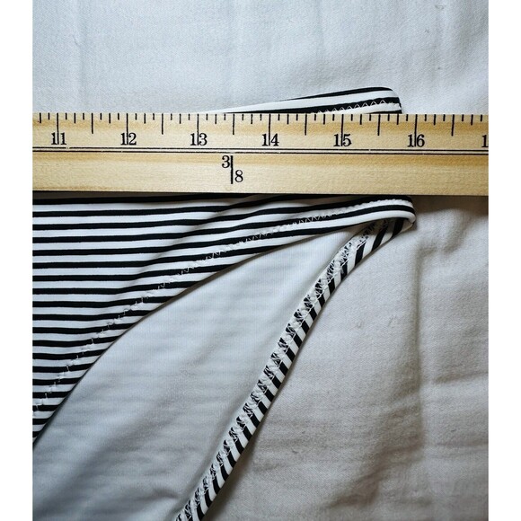 AERIE Bikini Bottoms BUNDLE OF‎ 3 Striped, Red, White/Tan Terry Stripe LARGE NWT - Picture 5 of 9